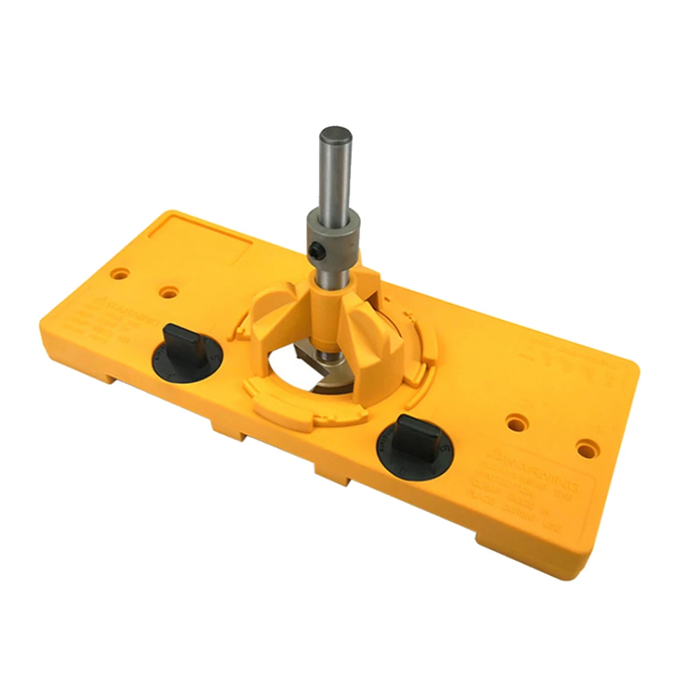 35MM Cup Style Hinge Boring Jig Drill Guide Set Door Hole Template for Wood Hole Locator Tool Hinge Jig Drill Guide Tool