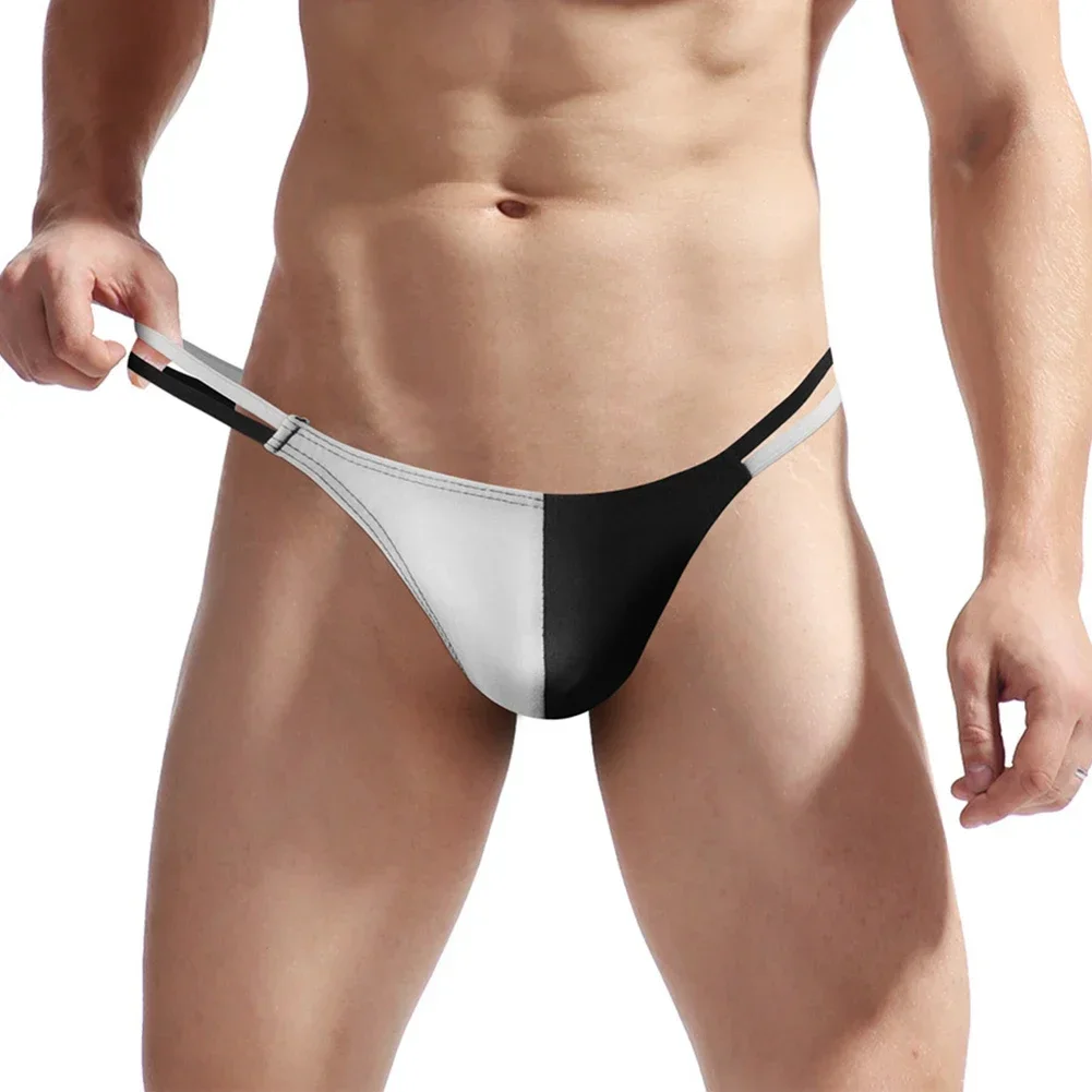 

Popular Mens Boyshort G-String Pouch Briefs T-Back Panties Underwear Bikini Sexy Good Stretchy Underclothes Thong Lingerie