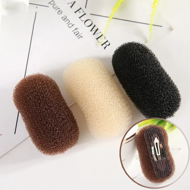 Mat Hairpins Height Increasing Hair Clip Breathable Clip Hair Height Enhancer for Girls Fluffy Hair Patch Cushion Styling Tool