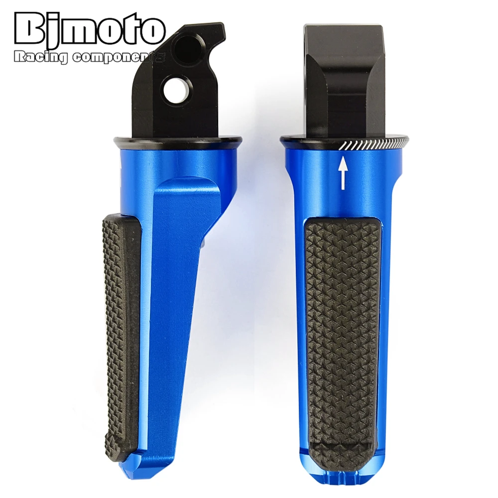 Rear Foot Pegs Passenger Pedals Footrest For HONDA CB600F HORNET CB1000R CBR600F CBR600RR CBR900RR CBR1000RR FIRE BLADE