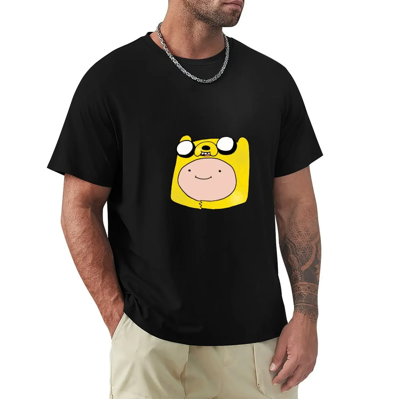 

Jake the hat and Finn the human! T-Shirt graphic shirts anime tshirt aesthetic clothes black t-shirts for men