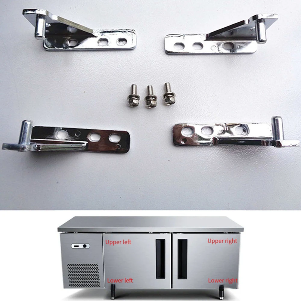 

Wheelbase 35mm Refrigerator Hinge Commercial Kitchen Accessories Freezer Replacement Refrigerator Door Hinge Fridge Hinge Set