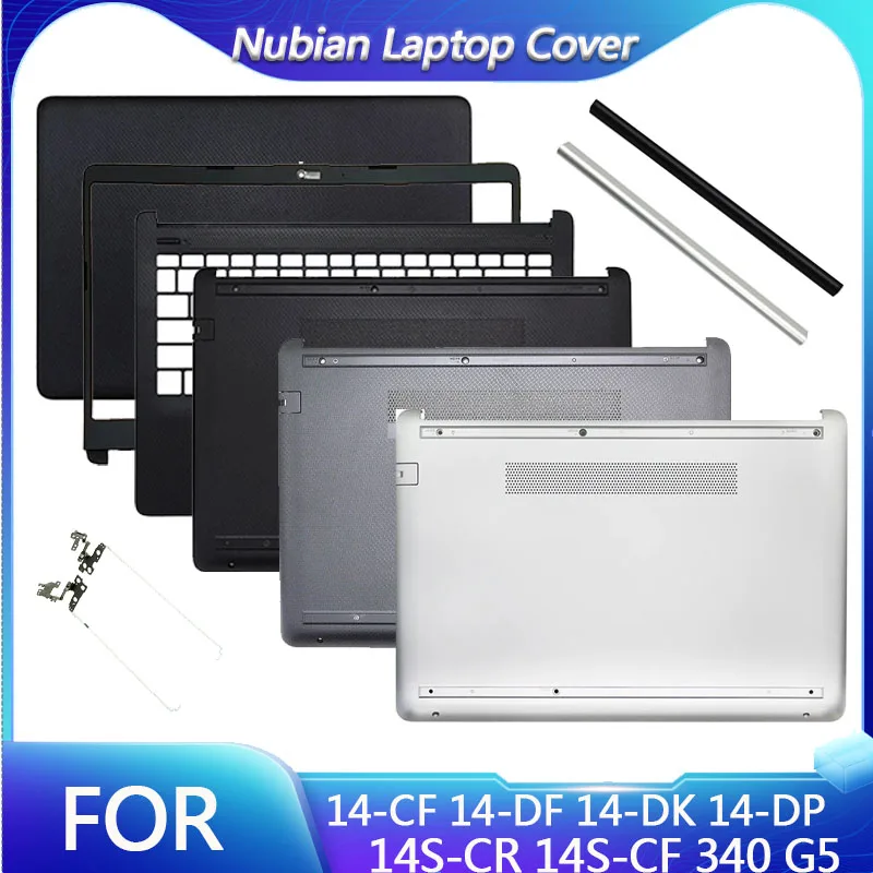 

NEW For 14-CF 14-DF 14-DK 14-DP 14S-CR 14S-CF 340 G5 Laptop LCD Back Cover Front Bezel Palmrest Bottom Case keyboard