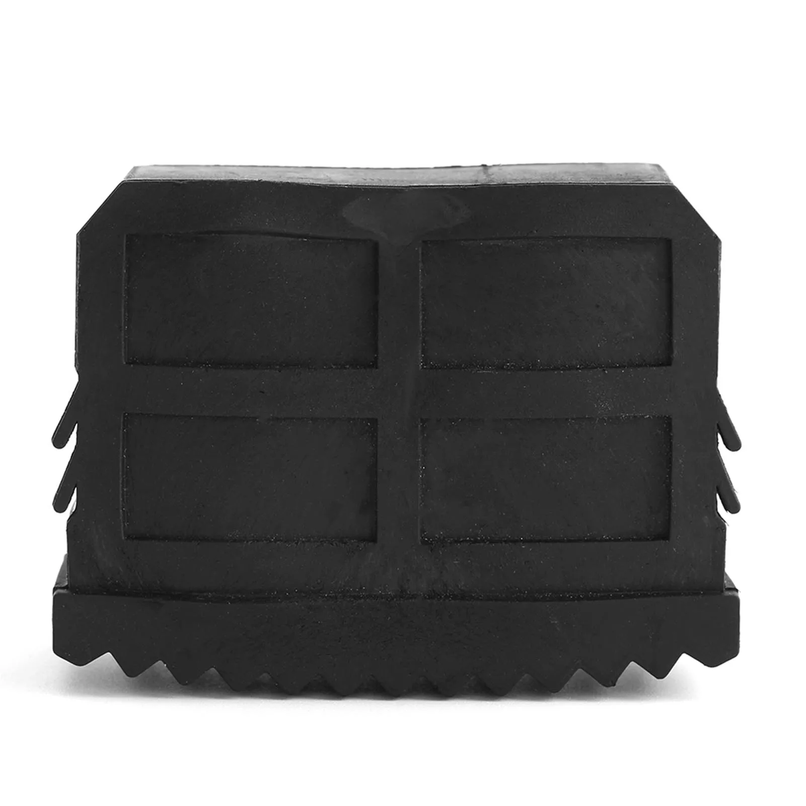 2Pcs/Pair Ladder Feet Rubber Non Slip Replacement Step Ladder Feet Foot Mat Cushion Sole Black