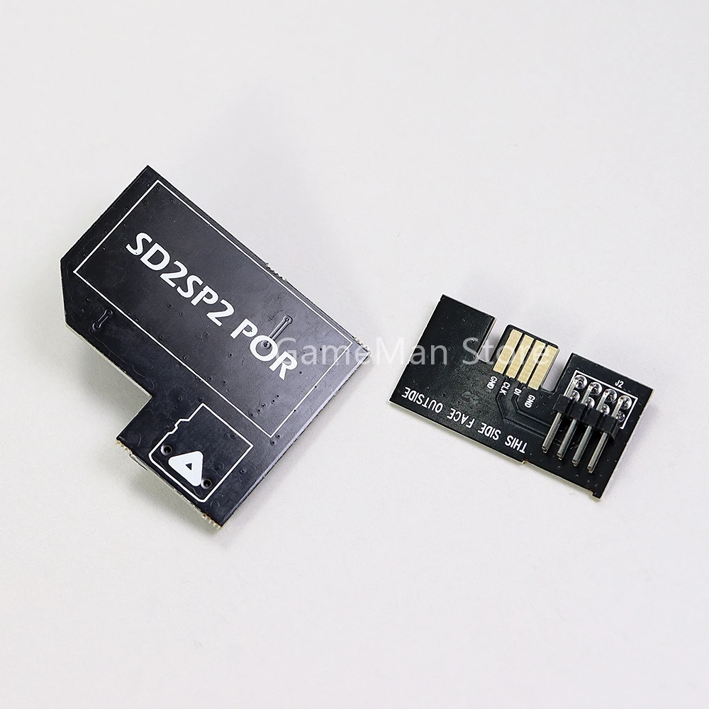 1 PC สำหรับ NGC SD2SP2 PRO อะแดปเตอร์ SD โหลด SDL ไมโคร SD การ์ดเครื่องอ่านการ์ด TF สำหรับนินเทนโดเกมคิวบ์ SD หน่วยความจำการ์ดอะแดปเตอร์