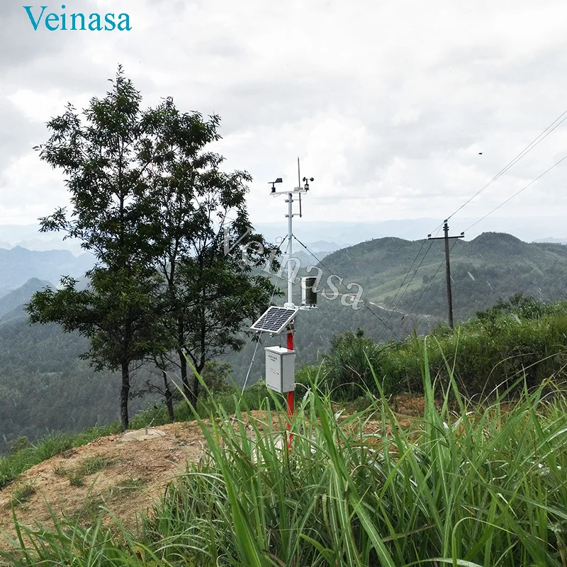 2026 New Guizhou Qiannan Plateau Alpine Grassland Meteorological Environmental Monitoring Station AMAWS109 220V Real-Time Integr