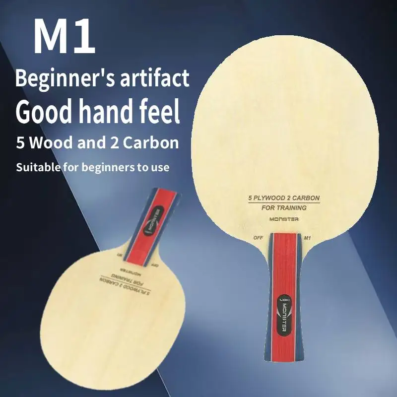 

LOKI Ruilong M1 Table Tennis Carbon Bottom Pure Wood Beginner Training Offensive Racet