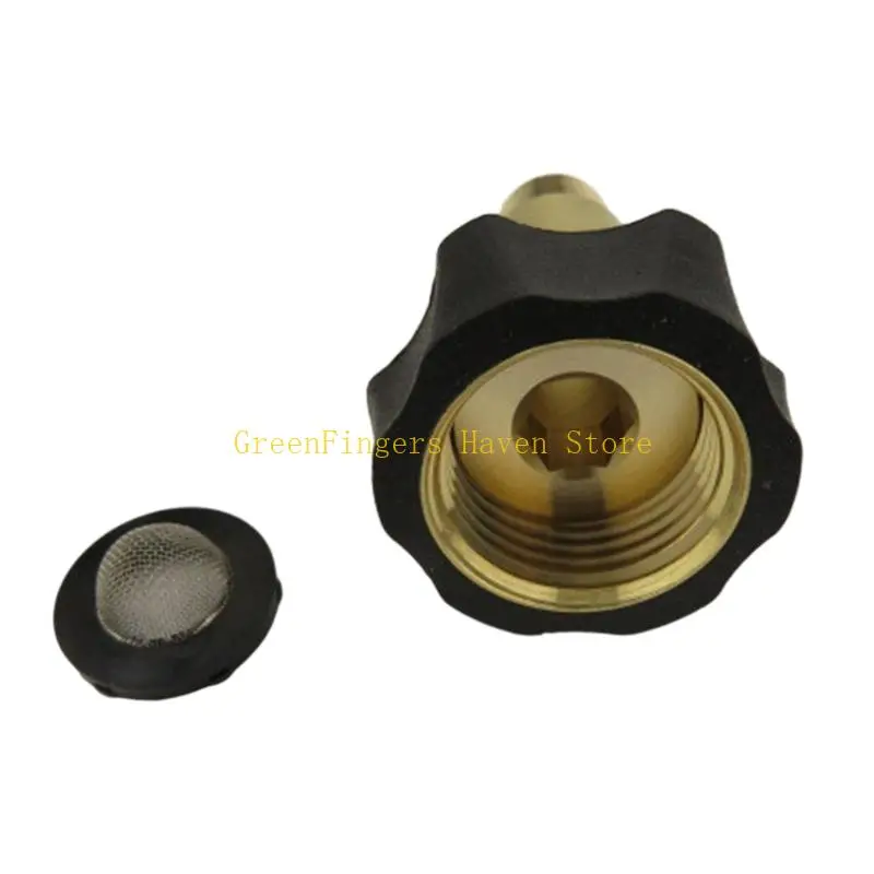 F68D 2Pcs 7110166 Brass Pressure Washer Inlet Set Cleaning Pressure Washer Inlet Fitting for Models 510020, 520004, 520006