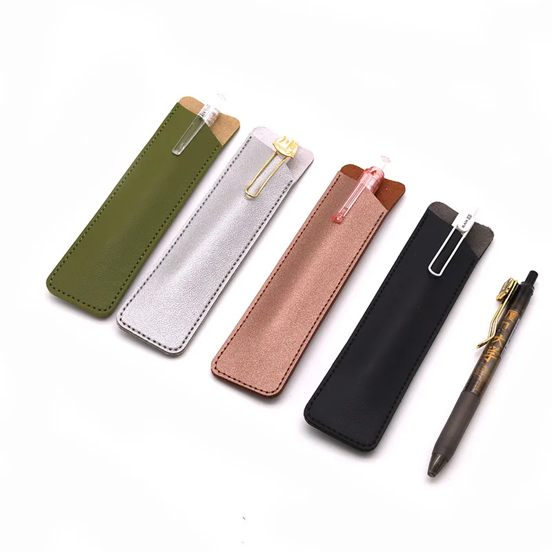 Simple Pen Protective Case Pencil Case Portable Storage Bag For 1 Pen Case For 1 Pen Stationery Pen Case Luxury Pen Case Holder