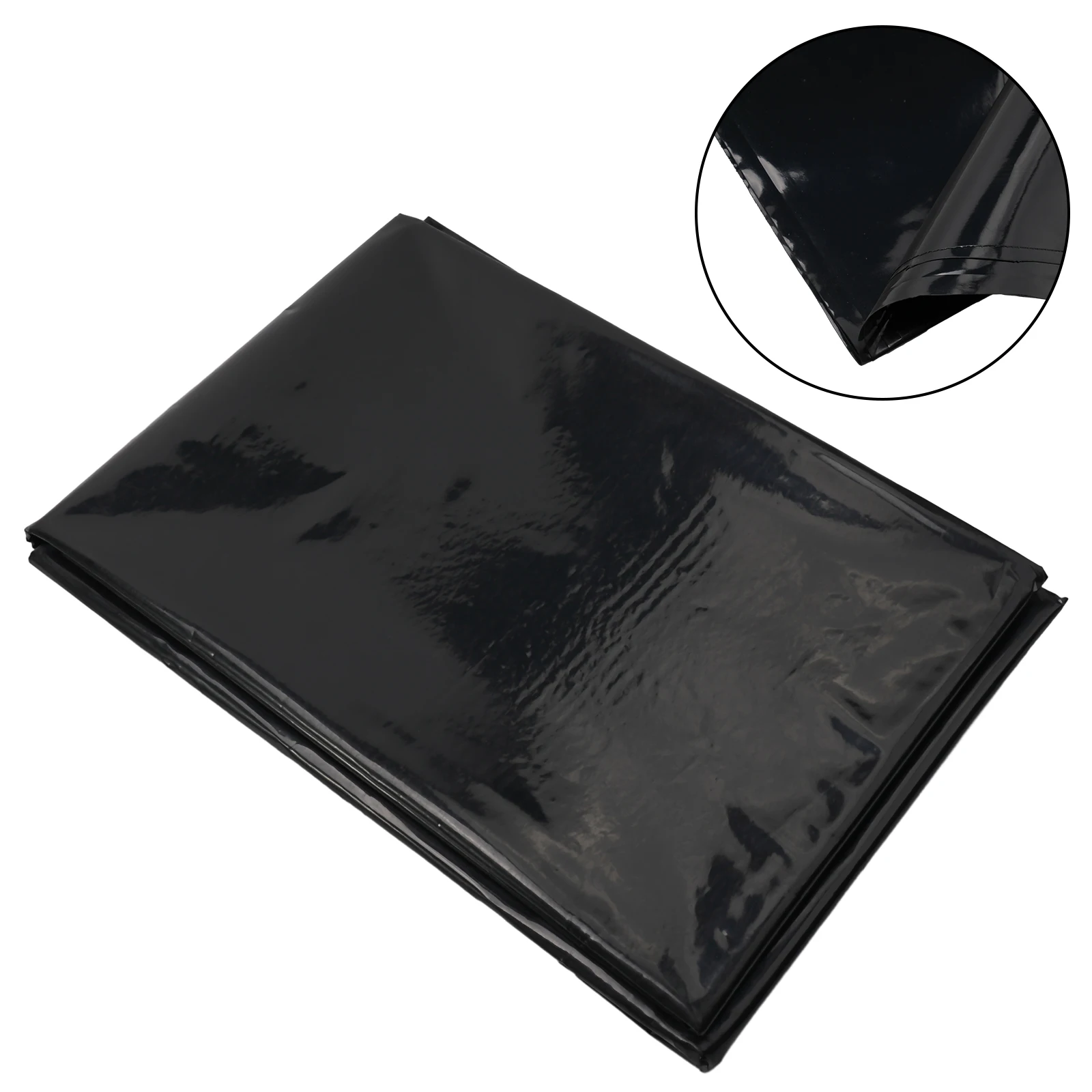 Fish Pond Liners Garden Pool Membrane 0.12mm HDPE Heavy Landscaping Pool Pond Waterproof Liner Cloth Replacement Accessories