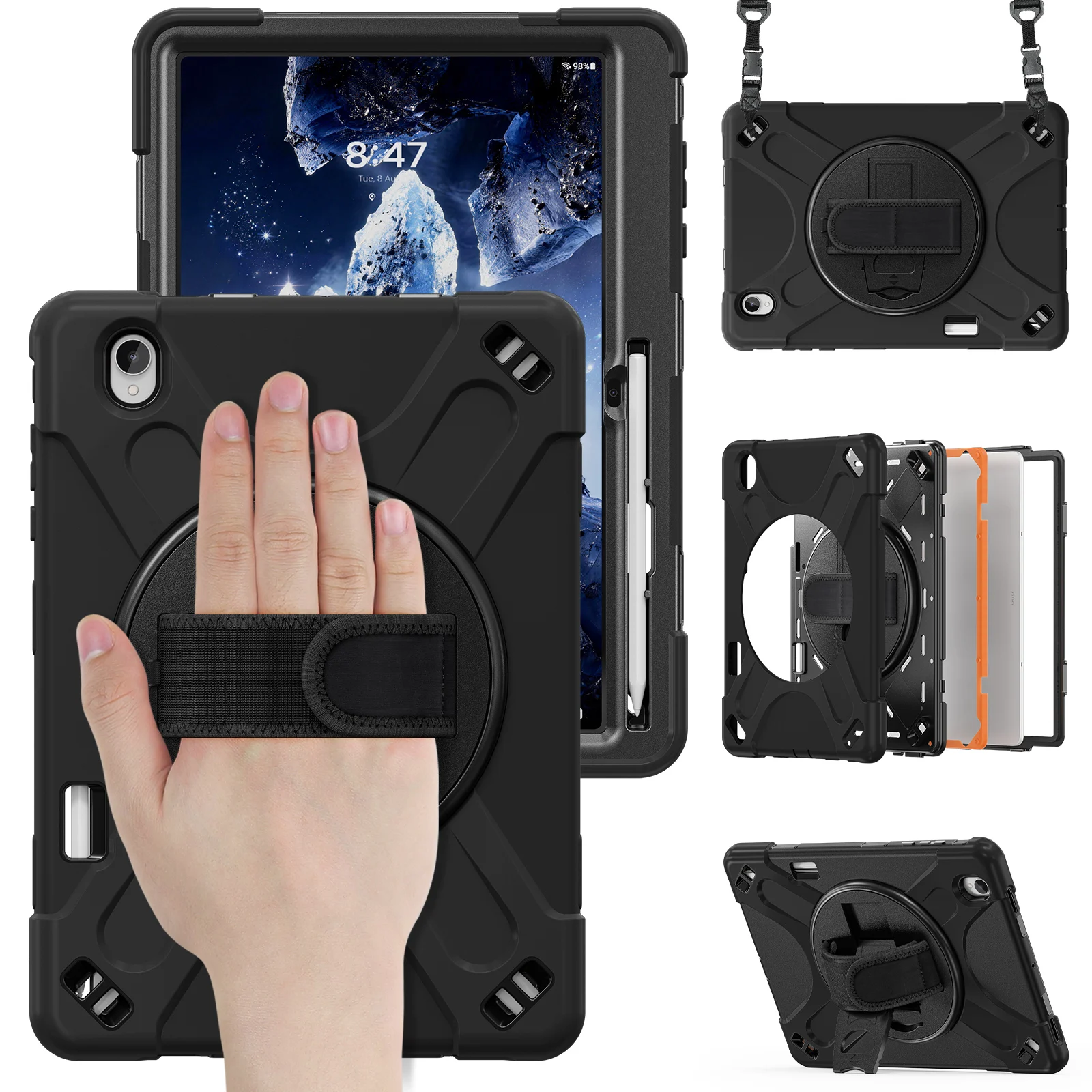 Heavy Duty Case For Samsung Galaxy Tab S12 Plus 12.6