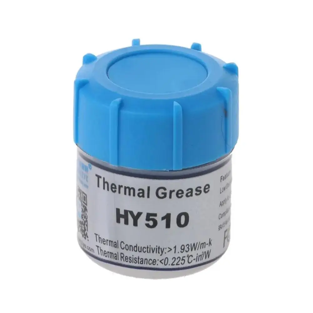 Furniture Hardware 10g Hy510 Cpu Thermal Grease Compound Heat Paste Tasteless Non-toxic Non-corrosive Paste Silicone Conduc N6z4