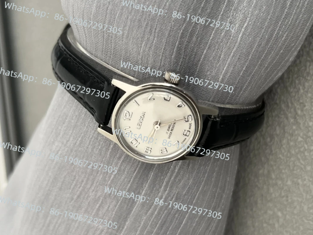 

In The 1990s Genuine Stock Shanghai 5520 Winding Mechanical Watch Medieval Simple Women's Watch