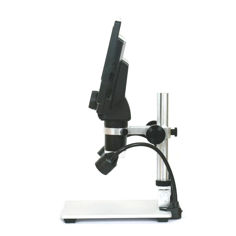 Digital Microscope 7 Inch Large Color Screen Large LCD Display 12MP 1-1200X Continuous Amplification Magnifier Built-in lithium