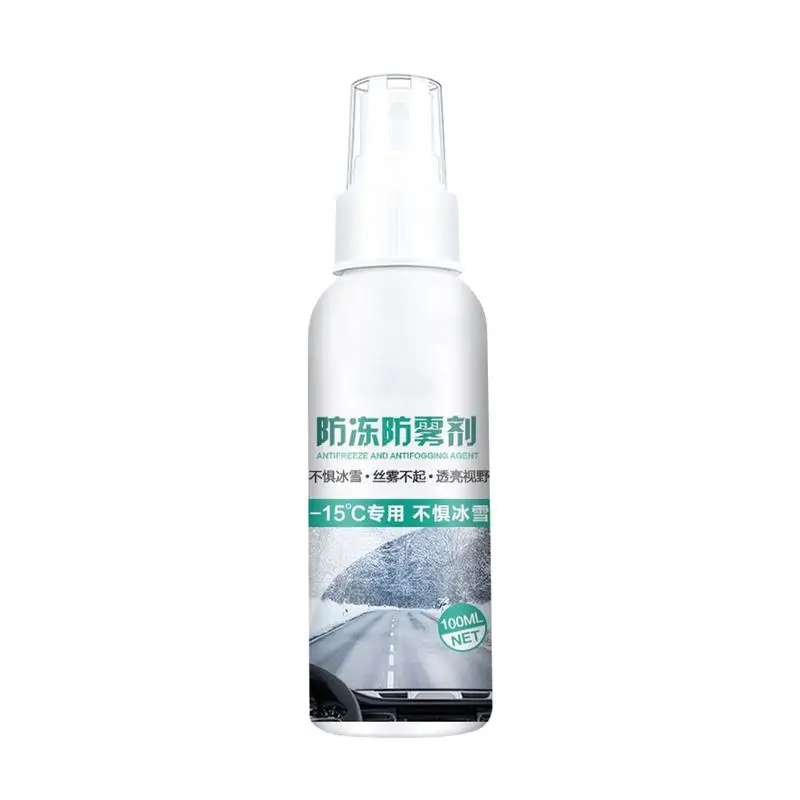 Windshield Rain Repeller 100ml Anti Fog Spray Water Repeller Invisible Anti Fog Spray For Glasses Antifog Lens Auto Glass