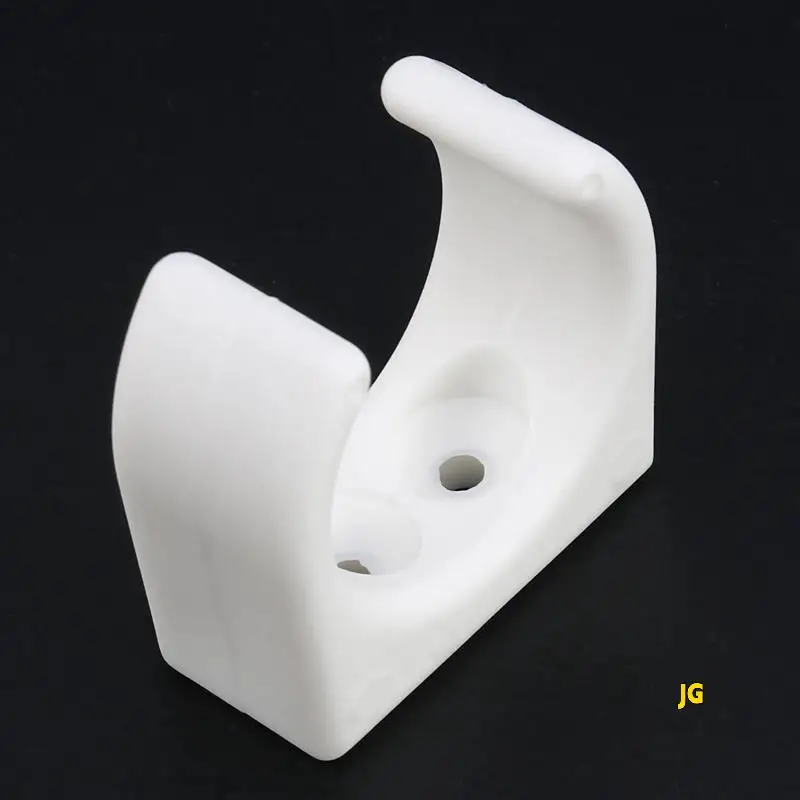 

8 Pcs Nylon Ladder Clip Boat Hook Clip For Size 1-1/4Inch Diameter Per Set UV Marine Accessories Yacht Boat,White