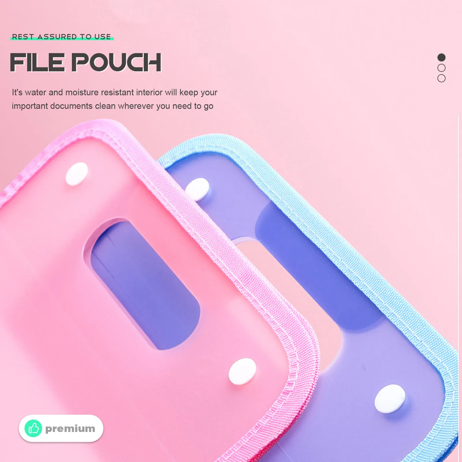 

Expanding File Folder Large Capacity Document Organizer Portable Multi Layer Waterproof Paper File Bag for Office School Home