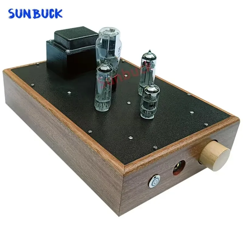 Sunbuck 12AX7 ECC83 6C19 真空管アンプチューブヘッドフォンアンプ HIFI プリアンプ 0 ノイズチューブアンプオーディオ