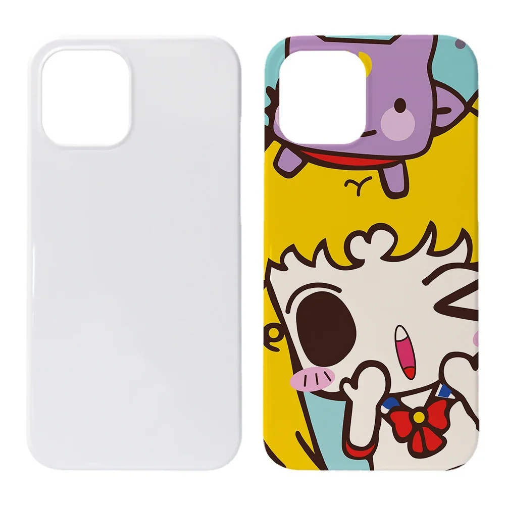 10pcs/lot Good Quality Printable Sublimation Blanks 3d Phone Cases For Apple Iphone Covers Use