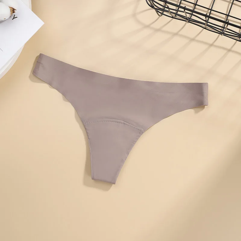 Waterproof G-string Period Panties 4 Layer Antibacterial Low Rise Leak-Proof Thong Physiological Underwear Bragas Menstruales