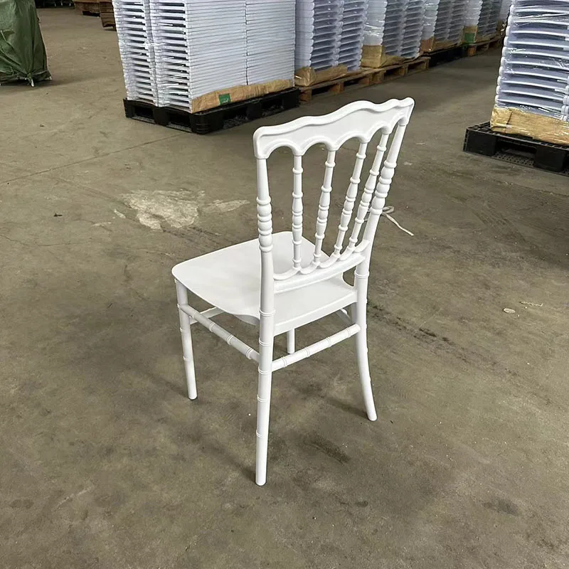 10 Pcs Chair Party Event Clear Chairs Luxury Furniture Replica Design Chivalry Folding Social Events Wedding Chaise Tifany White