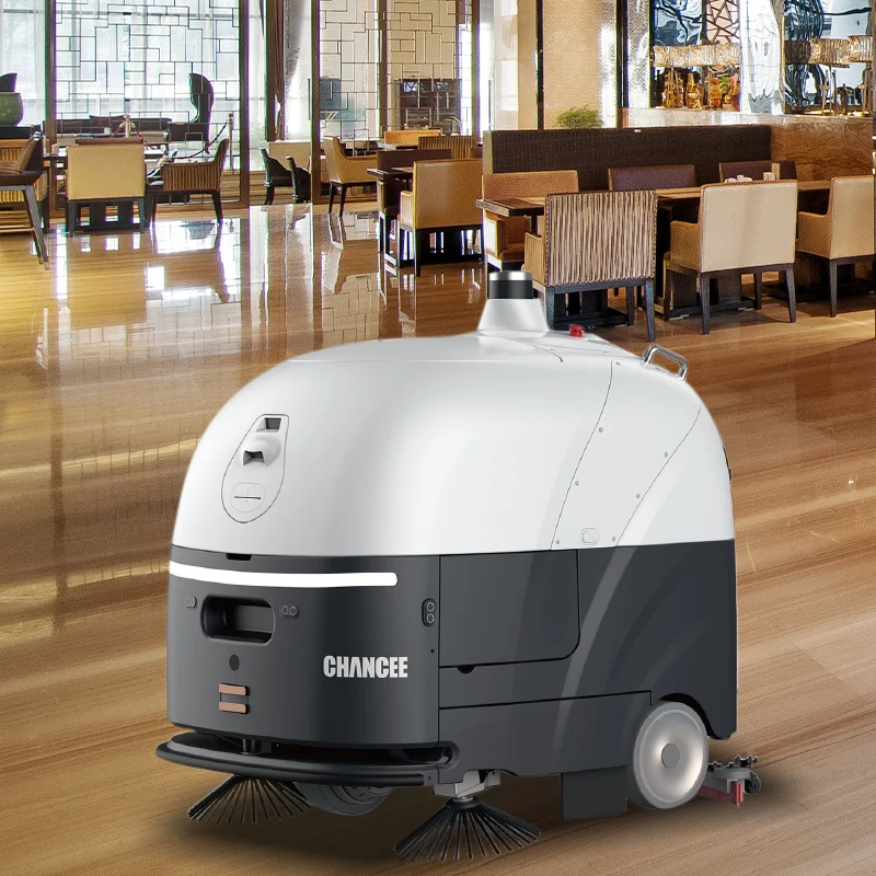 Chancee SC80 Indoor Ride-On Electric Unmanned Sweeper Cleaning Robot Smart Autonomous Robotic Floor Scrubber New