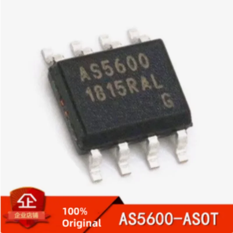 10PCS AS5600-ASOM AS5600-ASOT SOP8 12Bit Contactless Magnetic Rotary Encoder Absolute Angle Position Sensor I2C PWM Analog Outpu
