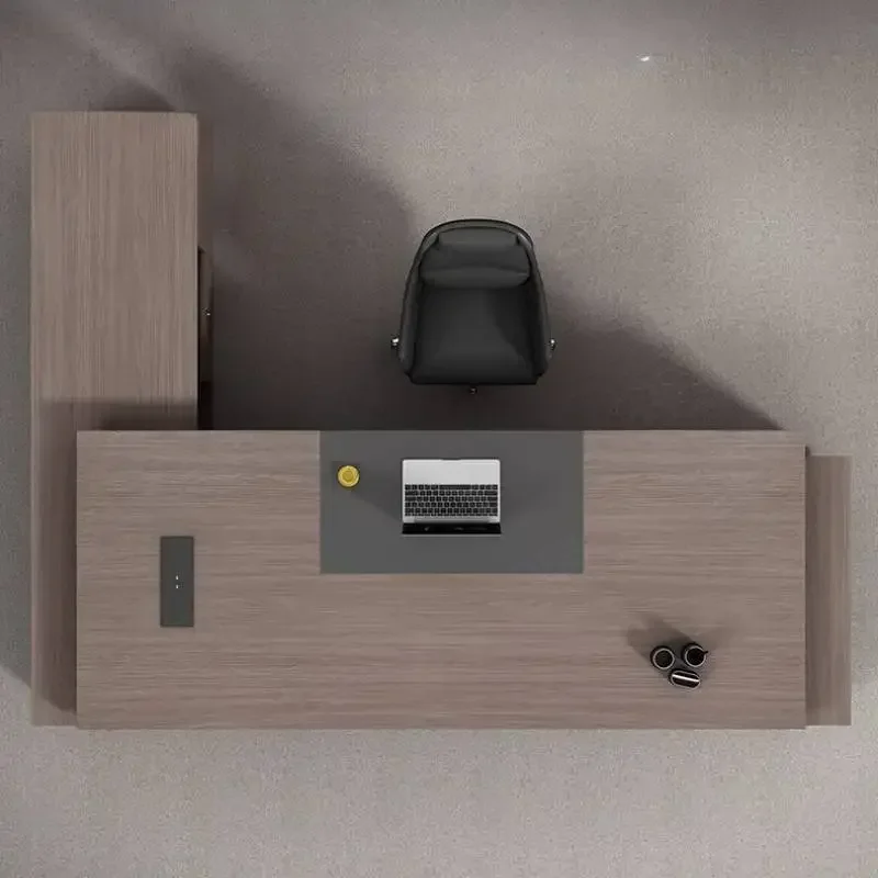 

Computer Table Base Large Modern Executive Wooden Computer Desks Gaming Drawers Mesa Para Office Furniture
