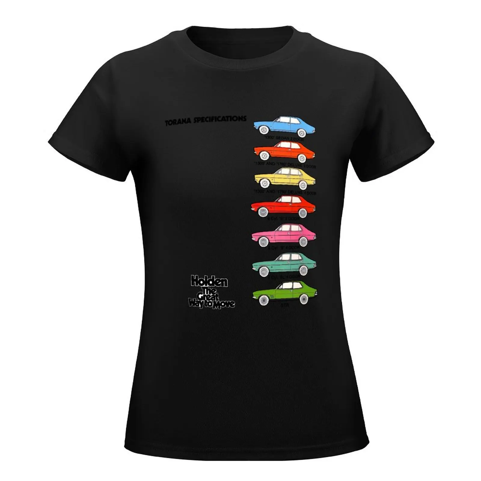 HOLDEN TORANA - SALES BROCHURE T-Shirt Blouse oversized cute tops Woman clothing