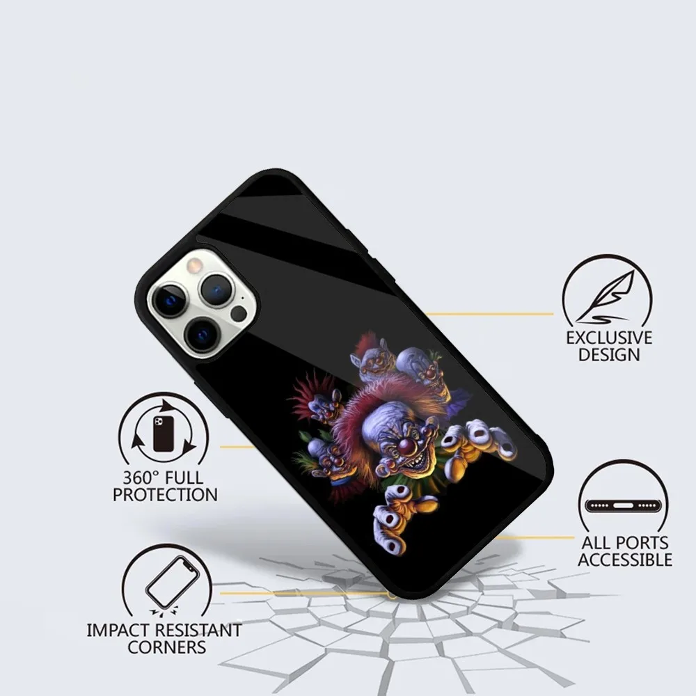 K-Killer Klowns From Outer Space Phone Case For iPhone 16,15,14,13,12,11,Plus,Pro,Max Mini Magsafe Magnetic Wireless Charging