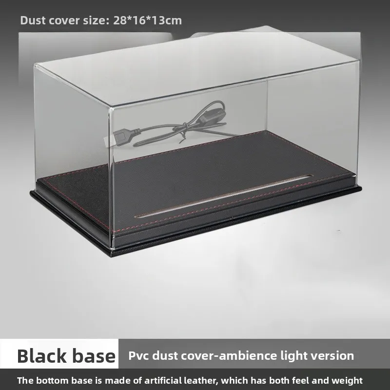 PVC Dust Cover Display Box for Car Model :24 Sc Parking Lot Scene Diaam Included elf for Placement Vehicle Model