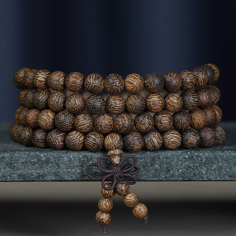 2026 Nha Trang White Agarwood 2.0 Beaded Bracelet Sinking Old Material Unisex Single Loop Prayer Beads Gifts view 2