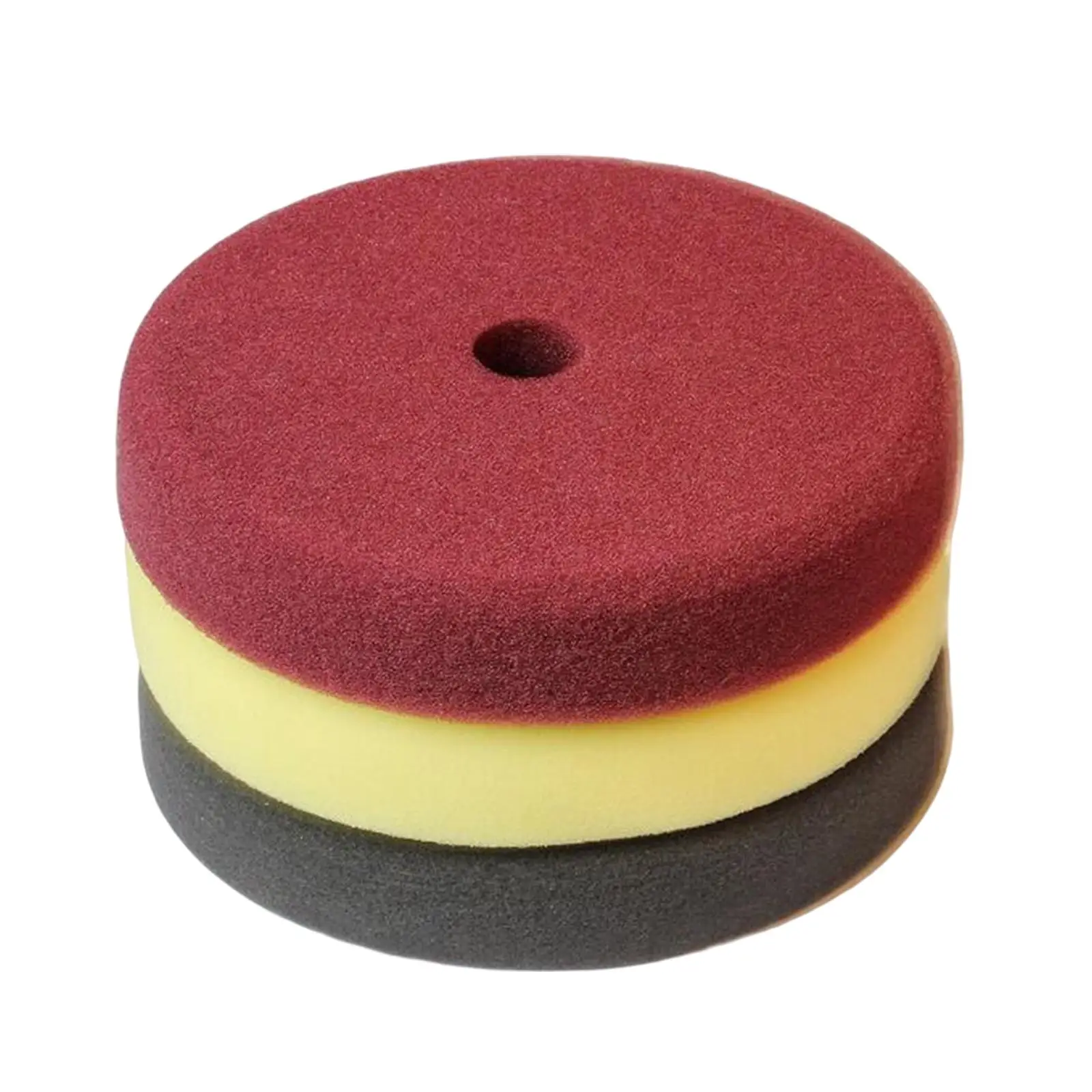 3Pcs 7inch Car Polishing Pads Enhances High Gloss Buffing Waxing Polishing Sponge Pads for Car Buffer Polisher Waxing