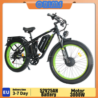 ORLMS FINDER 26 Electric Bike 3000W Motor Mountain off-road E-bike 52V25AH Lithium Battery 26*4.0-inch Fat Tire Electric Bicycle