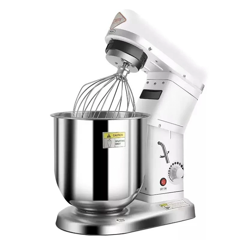 220V 7L/10L Electric Stand Professional Dough Mixer Commercial Household Planetary Mixer Egg Beater Bread High Quality Mixer