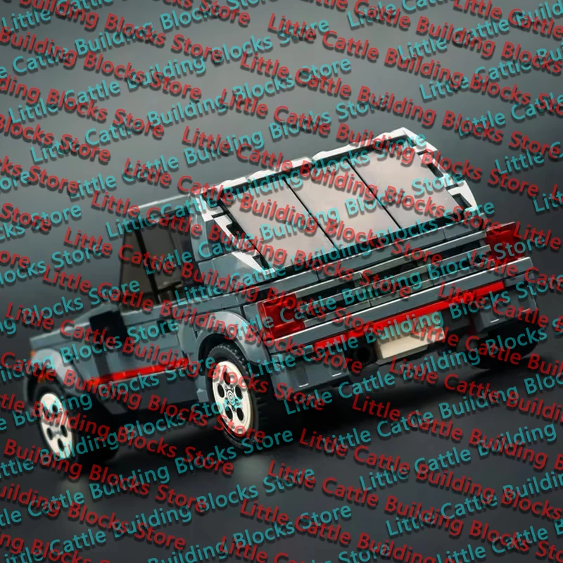 QWERT Speed Racing Car Model MOC Building Bricks Retro Rally Racing 205  16 Modular Technology Holiday Assemble  Toys Suit