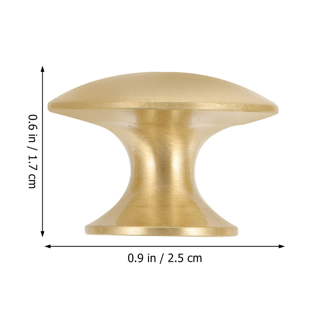 

2Pcs Wardrobe Door Handles Classic Round Copper Cabinet Knobs Drawer Pulls for Kitchen Cupboard Furniture Cabinet Knobs