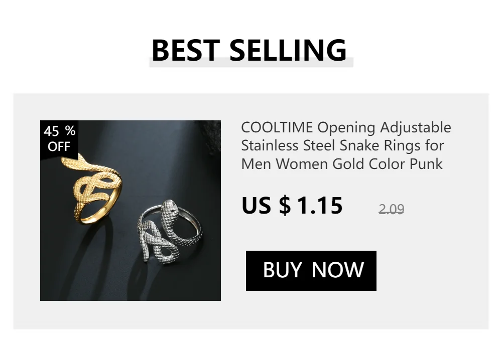 Cooltime Tier Hund Pfote Knochen verstellbare Ringe für Frauen Edelstahl offene Fingerringe Schmuck Anillos Mujer – Detail 25