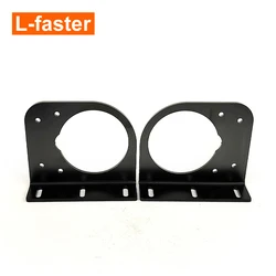 L-faster Customized Steel Mounting Plate Bracket For 75 RPM 120RPM Electric Wheelchair Cart Geared Brushed Motor Engine
