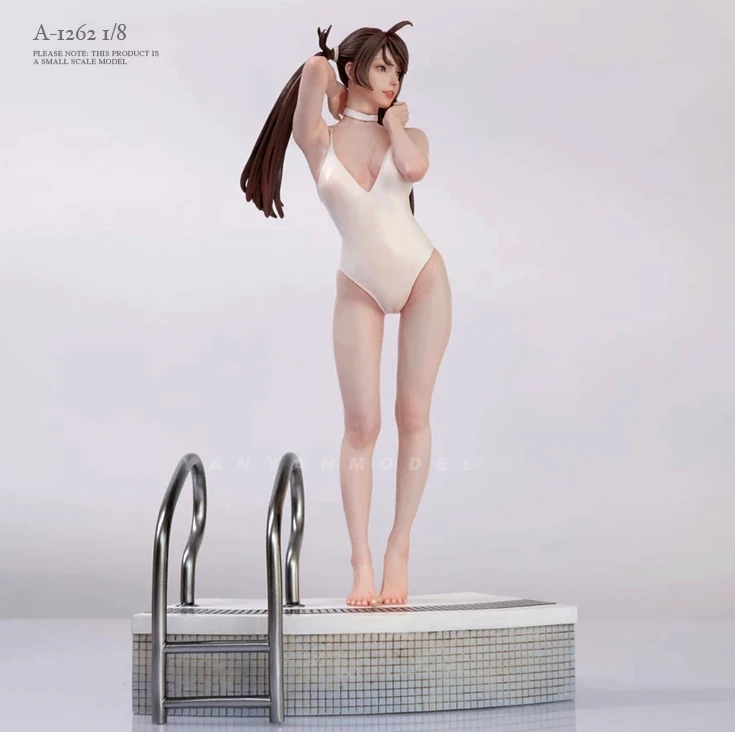 1/8 żywica piękny model zestawy figurka DIY bezbarwny i samodzielny montaż A-1262