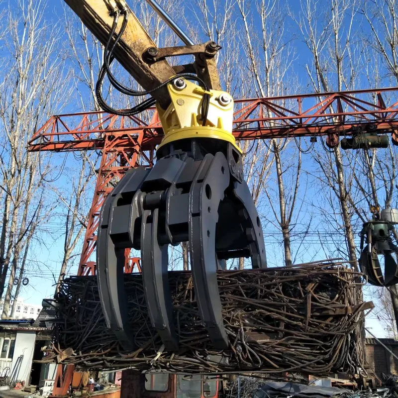 الخشب انتزاع المشابك سجل هيدروليكي مكون المحرك الأساسي Grapples جودة موثوقة بالجملة حفارة الغابات الملحقات الدورية