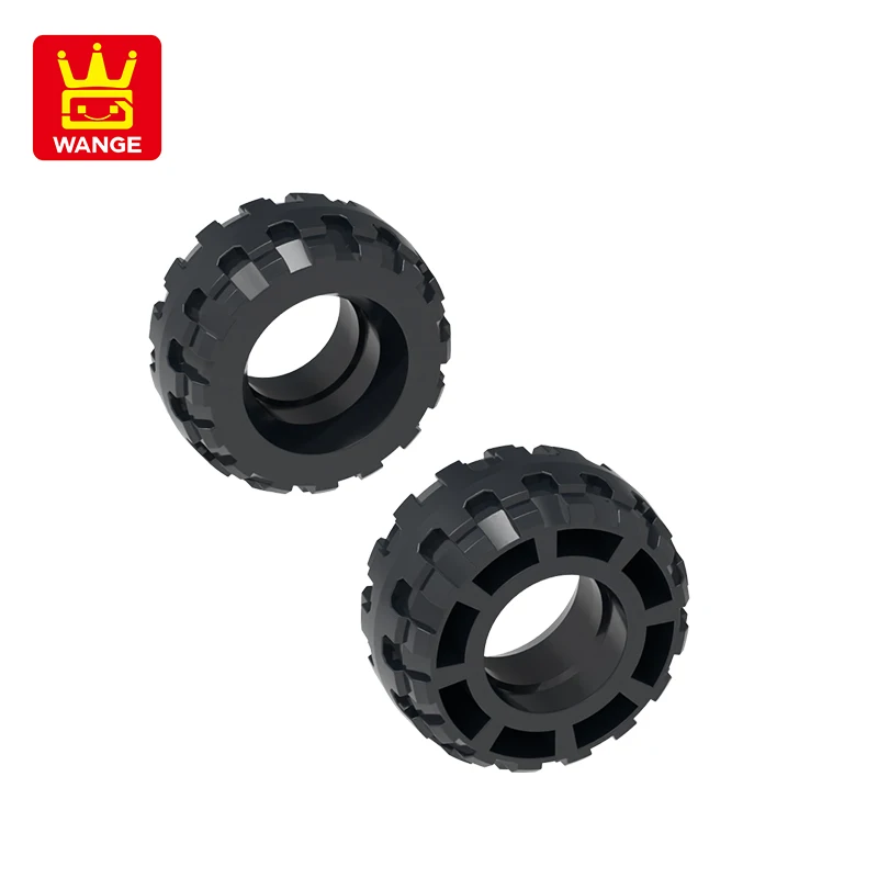 Wange 8 قطعة/الوحدة 56891 عجلة الإطارات اللبنات Moc اللون الملحقات متوافق مع الطوب DIY ألعاب أطفال أجزاء التجميع