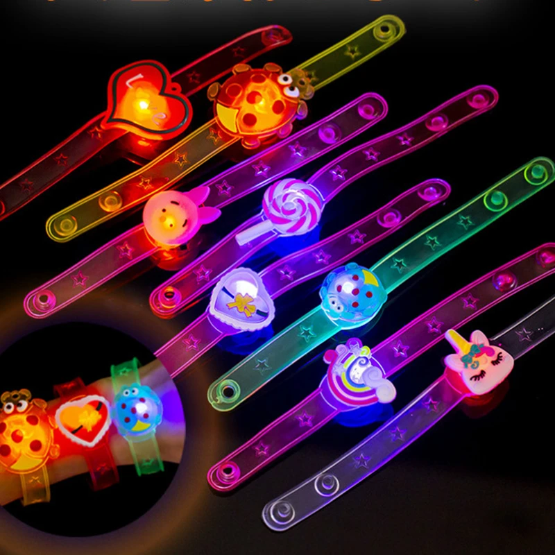 12pcs Light Up Their World with This Fun Cartoon Watch - The Perfect GiftFor Kids!