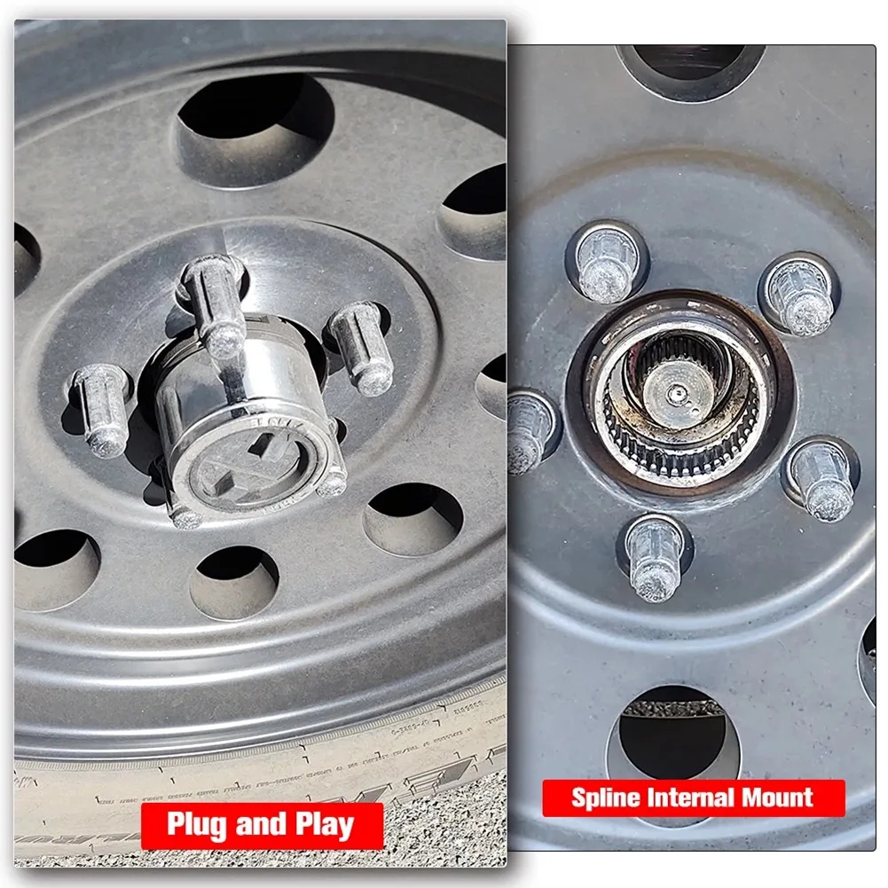 1500170 1Pair Car Free Wheel for 1998-2000 B3000 B4000 2001-2008 Manual Locking Hub- 15001.70