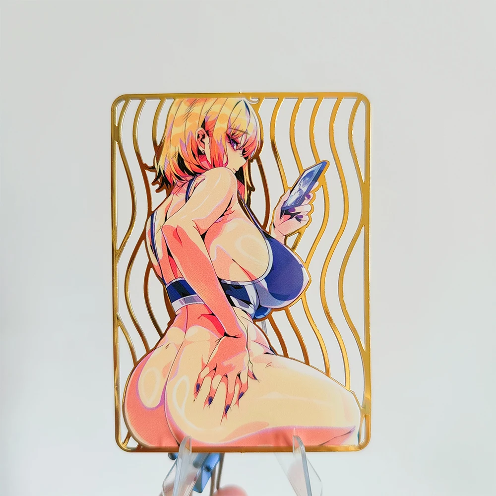 Godin verhaal Matsumoto Rangiku Changli Vivian Banshee Yinlin Genshin Impact Zani Collectible kaart metalen textuur vakantiecadeau