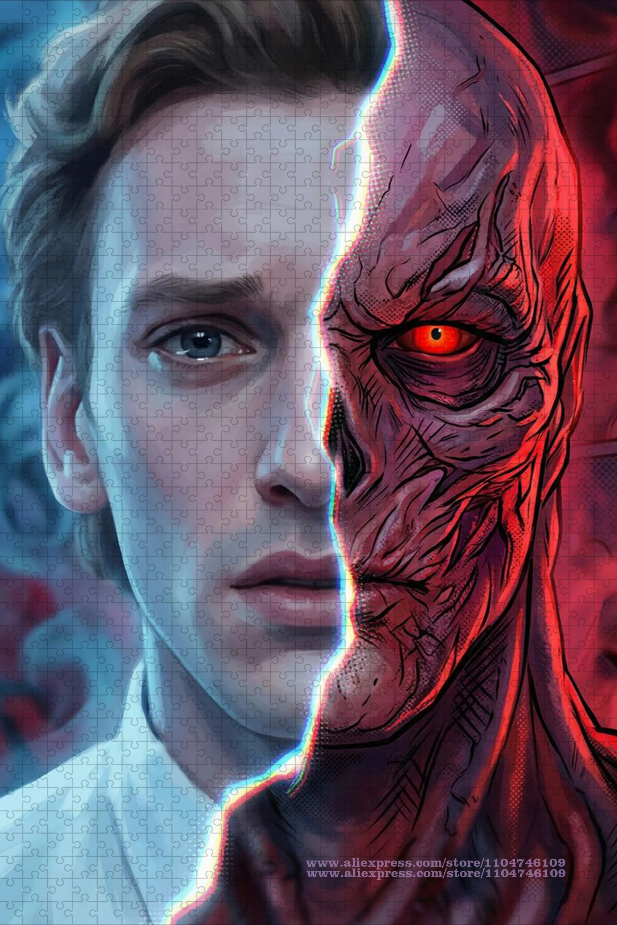 Stranger Things Puzzle Jigsaw 108/200/300/500/1000/1500Pcs Intelligence Puzzles for Kids & Adults Movie Characters Puzzles