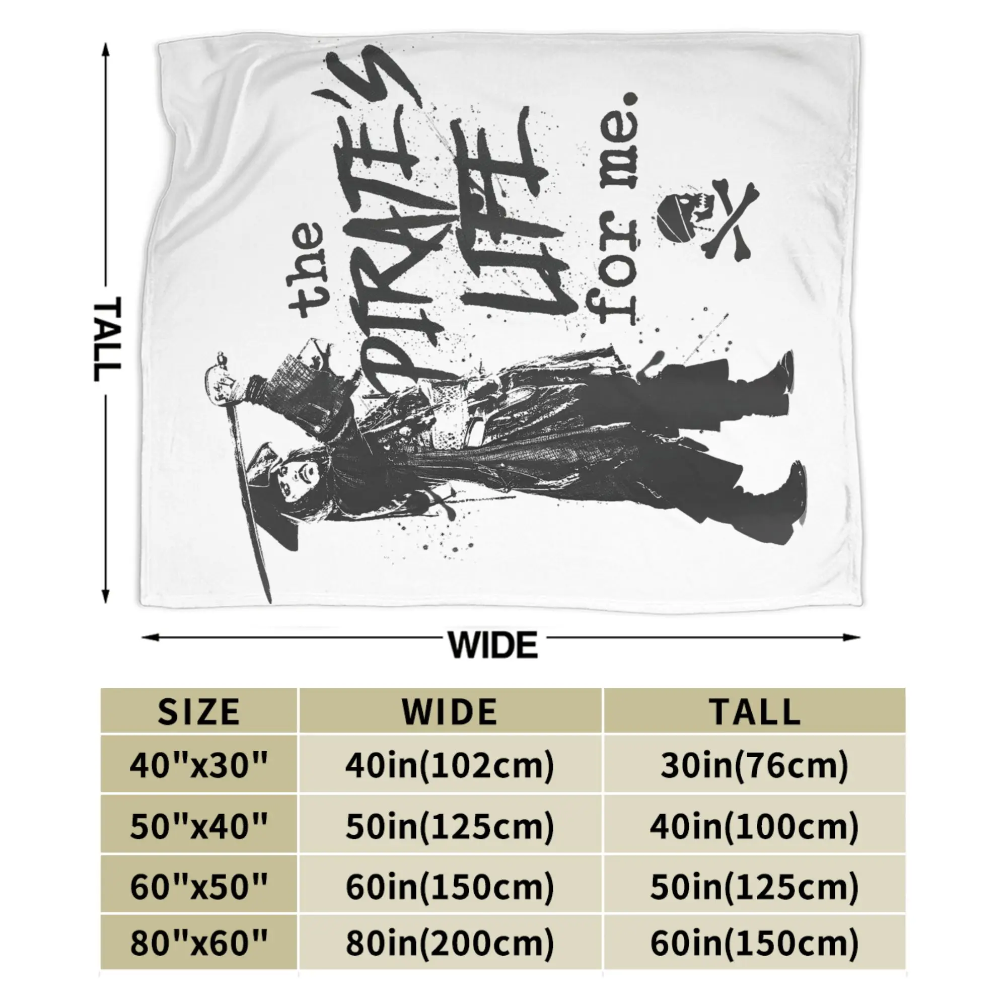 Фланелевое одеяло «Пираты Карибской моря» из фильма для спальни, вязаное одеяло, тонкое многофункциональное одеяло для улицы