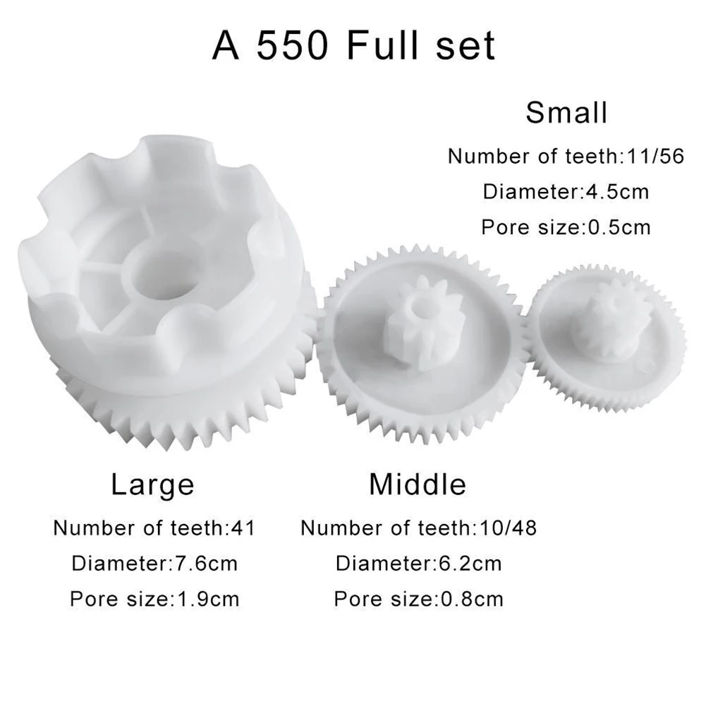 Plastic Gearbox Gear for Electric Baby Cars For 390 550 Models Includes Adapter Clip for Toy Car and Remote Control Vehicle Use