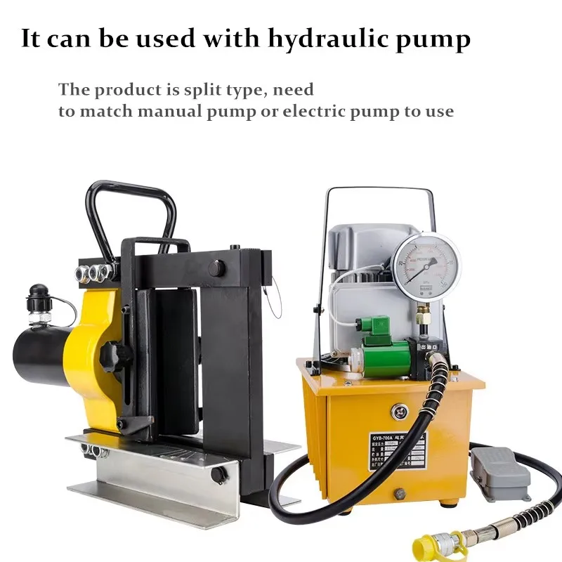 แบบพกพาไฮดรอลิก CB-150D เครื่องมัลติฟังก์ชั่นดัดและยืดผมเครื่องมือสําหรับทองแดงอลูมิเนียมและแผ่นเหล็กบาร์