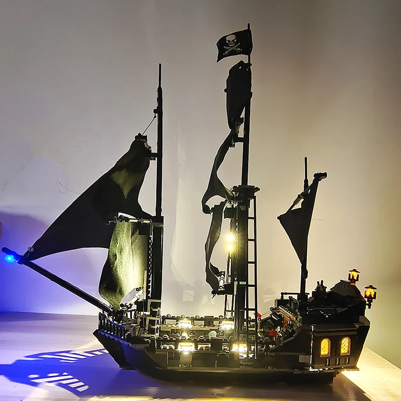 LED Light Set For 4184 Black Pearl Pirates Of The Caribbean Ship